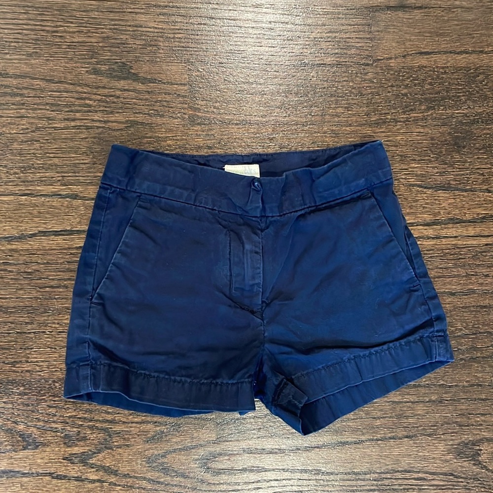 Crewcuts Navy Cotton Shorts - Size 6